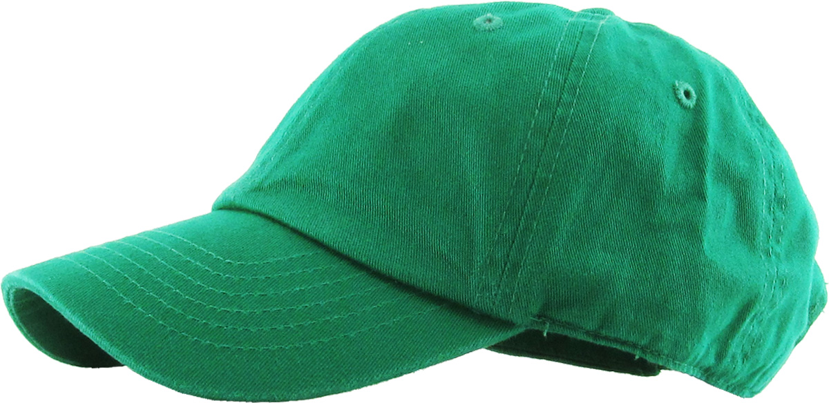 Kelly Green youth low profile rear view